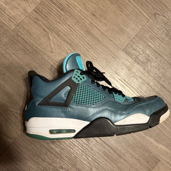 Air Jordan 4 Retro Teal Size 12 Nike - Picture 9 of 12